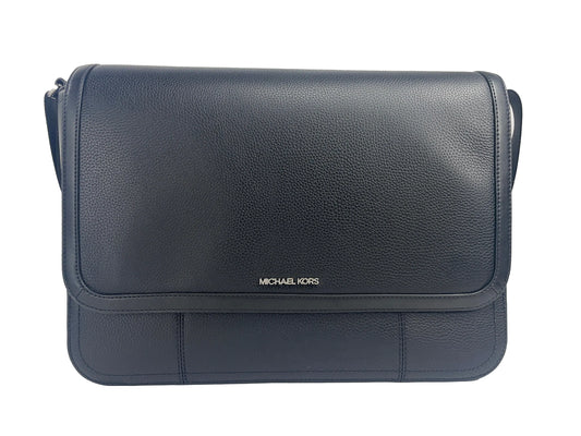 Michael Kors Cooper Leather Messenger Crossbody Bag - Velora Luxury Fashion