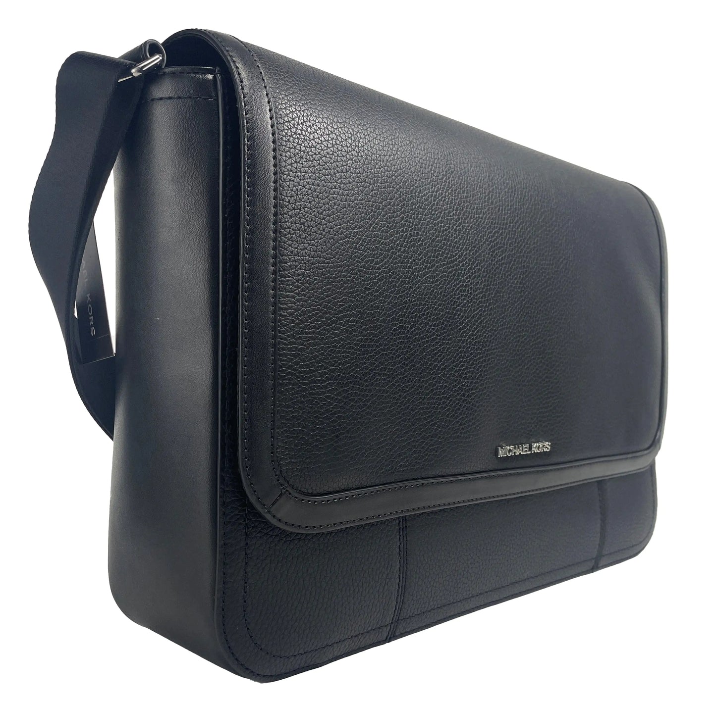 Michael Kors Cooper Leather Messenger Crossbody Bag - Velora Luxury Fashion