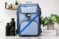 Michael Kors Cooper Sport Flap Chambray Large Backpack - Velora Luxury Fashion