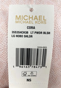 Michael Kors Cora Powder Blush Shoulder Bag - Velora Luxury Fashion