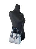 Michael Kors Denim Crystal Mini Satchel - Velora Luxury Fashion