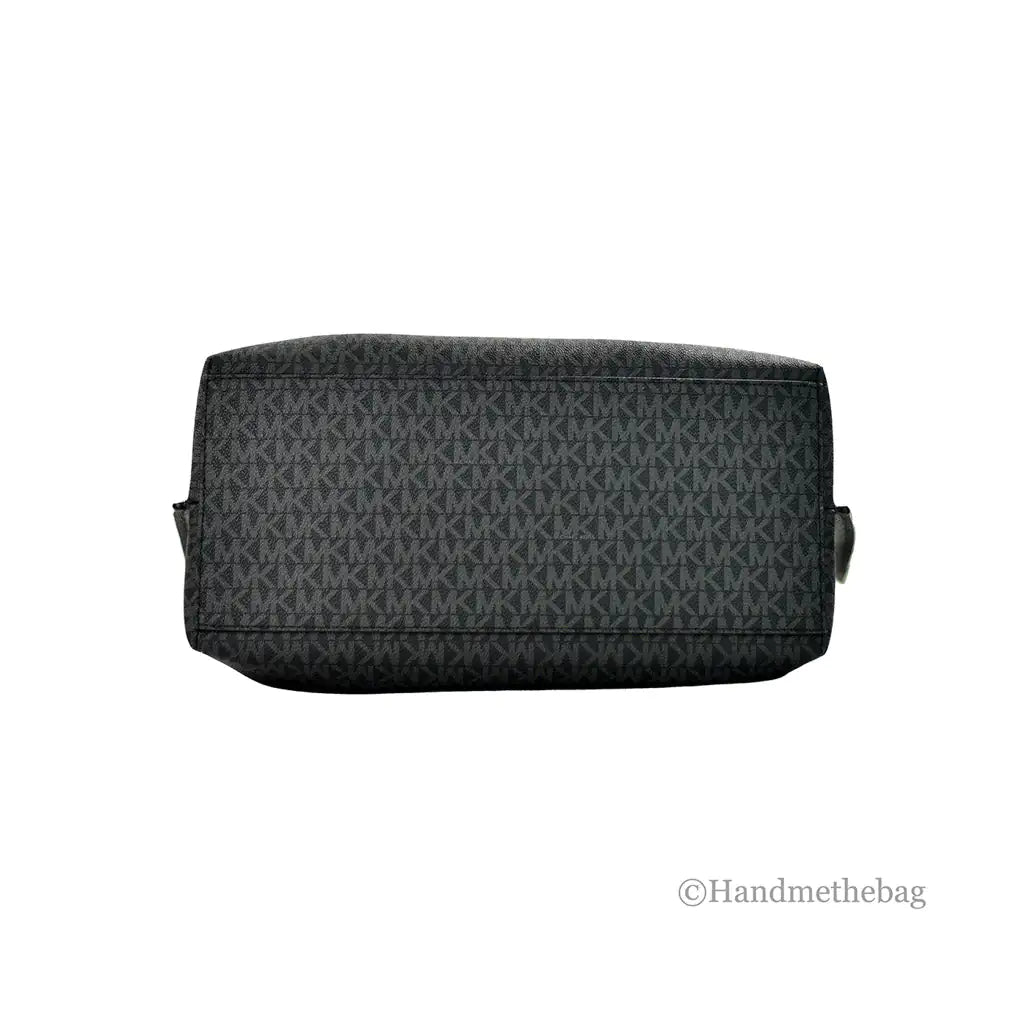 Michael Kors Emilia Signature Black Tote - Velora Luxury Fashion