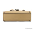 Michael Kors Gabby Small Camel Satchel Crossbody Bag - Velora Luxury Fashion