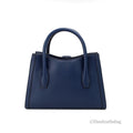 Michael Kors Gabby Small Navy Satchel Crossbody Bag - Velora Luxury Fashion
