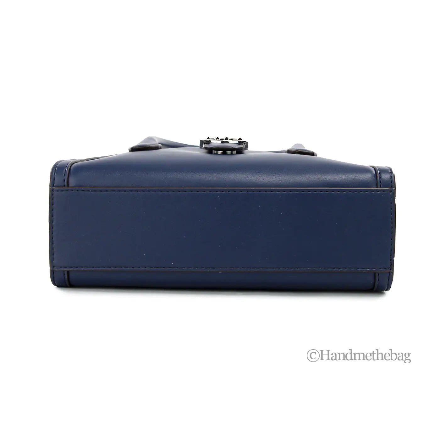 Michael Kors Gabby Small Navy Satchel Crossbody Bag - Velora Luxury Fashion