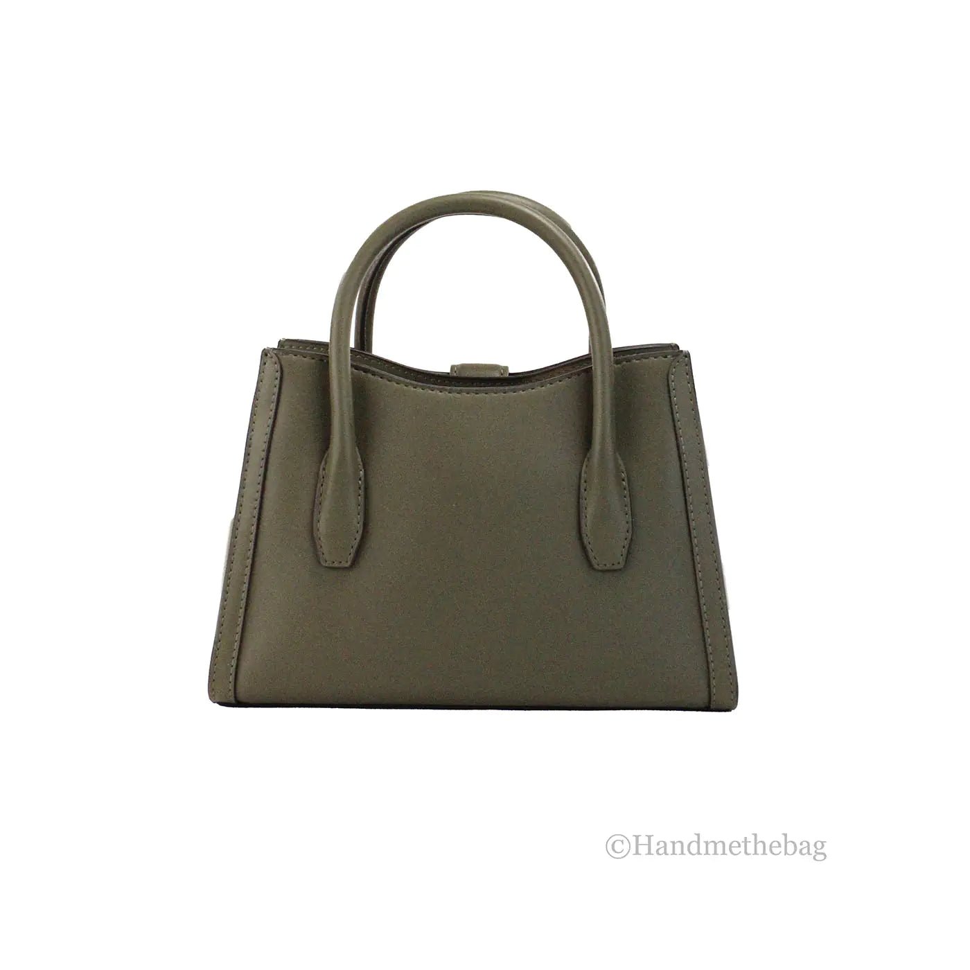 Michael Kors Gabby Small Olive Satchel Crossbody Bag - Velora Luxury Fashion