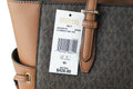 Michael Kors Gilly Large Brown Travel Drawstring Tote - Velora Luxury Fashion