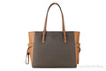 Michael Kors Gilly Large Brown Travel Drawstring Tote - Velora Luxury Fashion