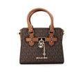 Michael Kors Hamilton Mini Brown PVC Crossbody - Velora Luxury Fashion