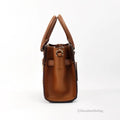 Michael Kors Hamilton Mini Brown PVC Crossbody - Velora Luxury Fashion