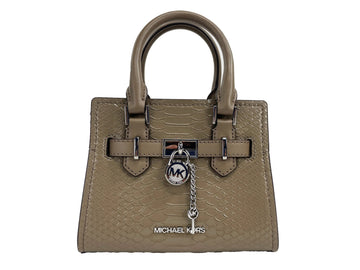 Michael Kors Hamilton Mini Dusk Snake Satchel - Velora Luxury Fashion