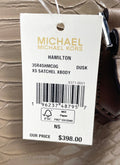 Michael Kors Hamilton Mini Dusk Snake Satchel - Velora Luxury Fashion