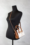 Michael Kors Hamilton Vanilla Mini Satchel - Velora Luxury Fashion