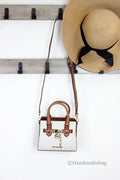 Michael Kors Hamilton Vanilla Mini Satchel - Velora Luxury Fashion
