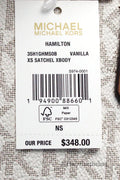Michael Kors Hamilton Vanilla Mini Satchel - Velora Luxury Fashion