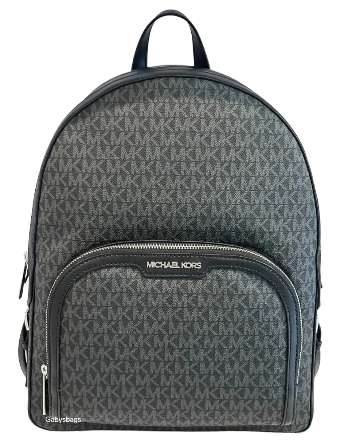 Michael Kors Jaycee Logo Backpack (Black) - Velora Luxury Fashion