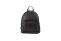 Michael Kors Jaycee Pebbled Leather Backpack Black - Velora Luxury Fashion