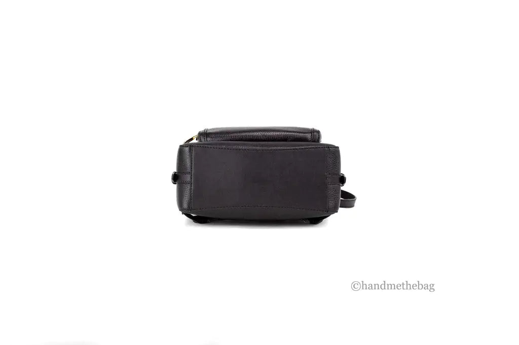 Michael Kors Jaycee Pebbled Leather Backpack Black - Velora Luxury Fashion