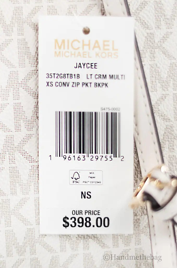 Michael Kors Jaycee XS Mini Backpack - Velora Luxury Fashion
