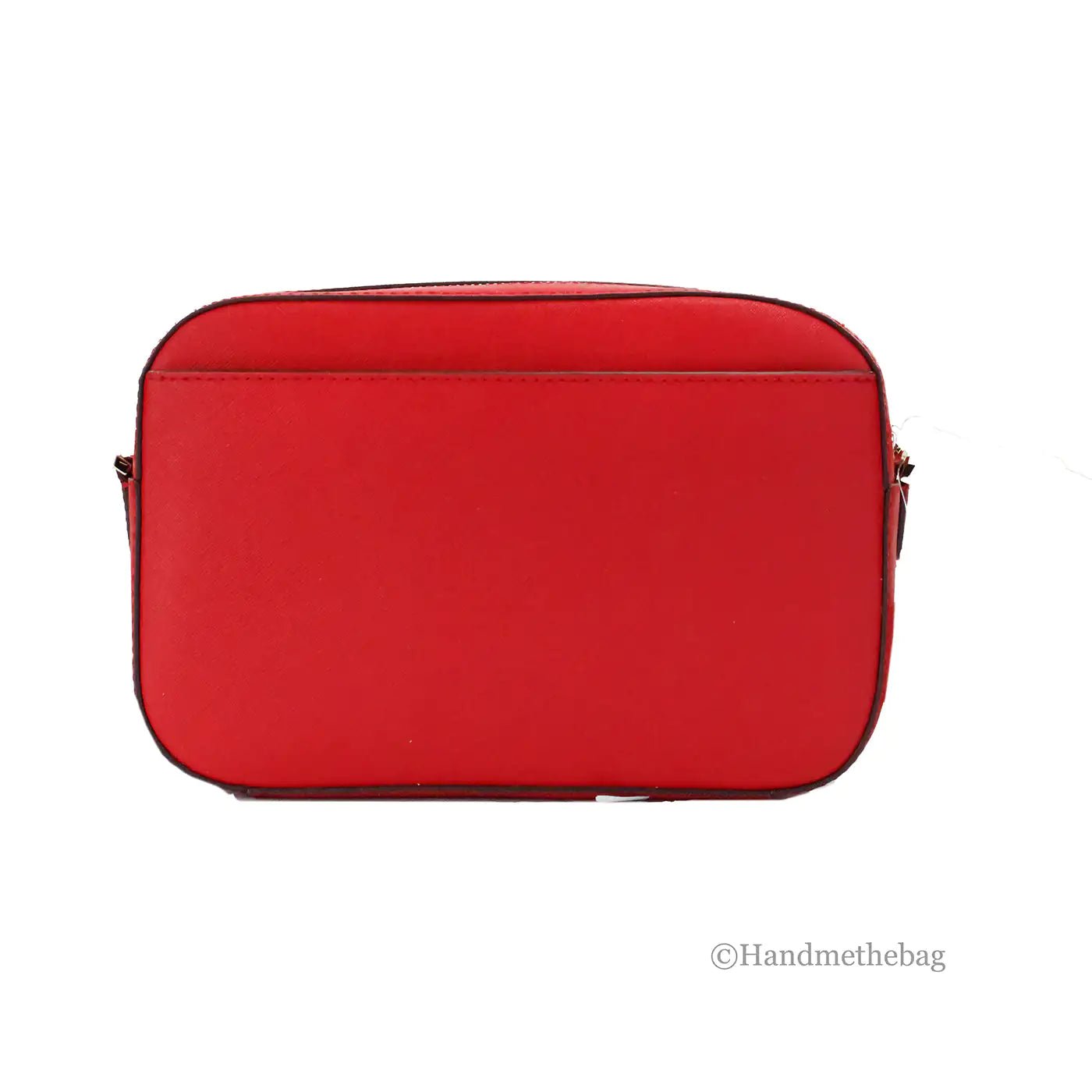 Michael Kors Jet Set EW Red Zip Chain Crossbody - Velora Luxury Fashion