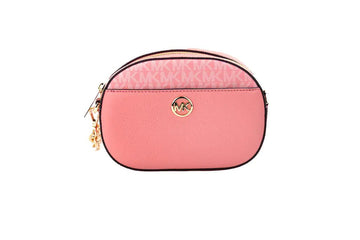 Michael Kors Jet Set Glam Oval Crossbody Bag - Velora Luxury Fashion