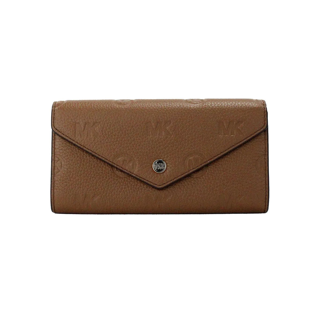 Michael Kors Jet Set Luggage Embossed Envelope Continental Wallet - Velora Luxury Fashion