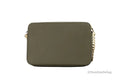 Michael Kors Jet Set Olive Leather Crossbody Bag - Velora Luxury Fashion