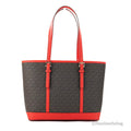 Michael Kors Jet Set Sangria Shoulder Tote Purse - Velora Luxury Fashion