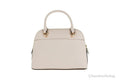 Michael Kors Jet Set Travel Medium Powder Blush Leather Dome X Cross Satchel Bag - Velora Luxury Fashion