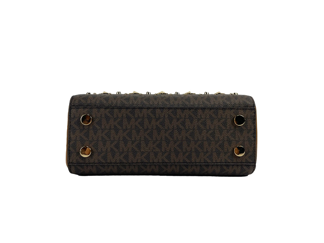 Michael Kors Karlie Small Studded Crossbody Bag - Velora Luxury Fashion