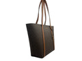 Michael Kors Large Pratt Brown Shoulder Zip Tote Bag - Velora Luxury Fashion
