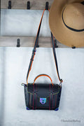 Michael Kors Manhattan Medium Black Satchel Bag - Velora Luxury Fashion