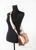 Michael Kors Manhattan Medium Metallic Primrose Convertible Satchel - Velora Luxury Fashion