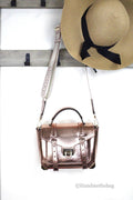 Michael Kors Manhattan Medium Metallic Primrose Convertible Satchel - Velora Luxury Fashion