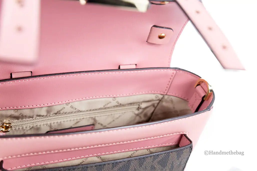 Michael Kors Manhattan Medium Primrose Satchel Bag - Velora Luxury Fashion