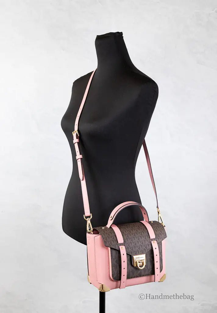 Michael Kors Manhattan Medium Primrose Satchel Bag - Velora Luxury Fashion