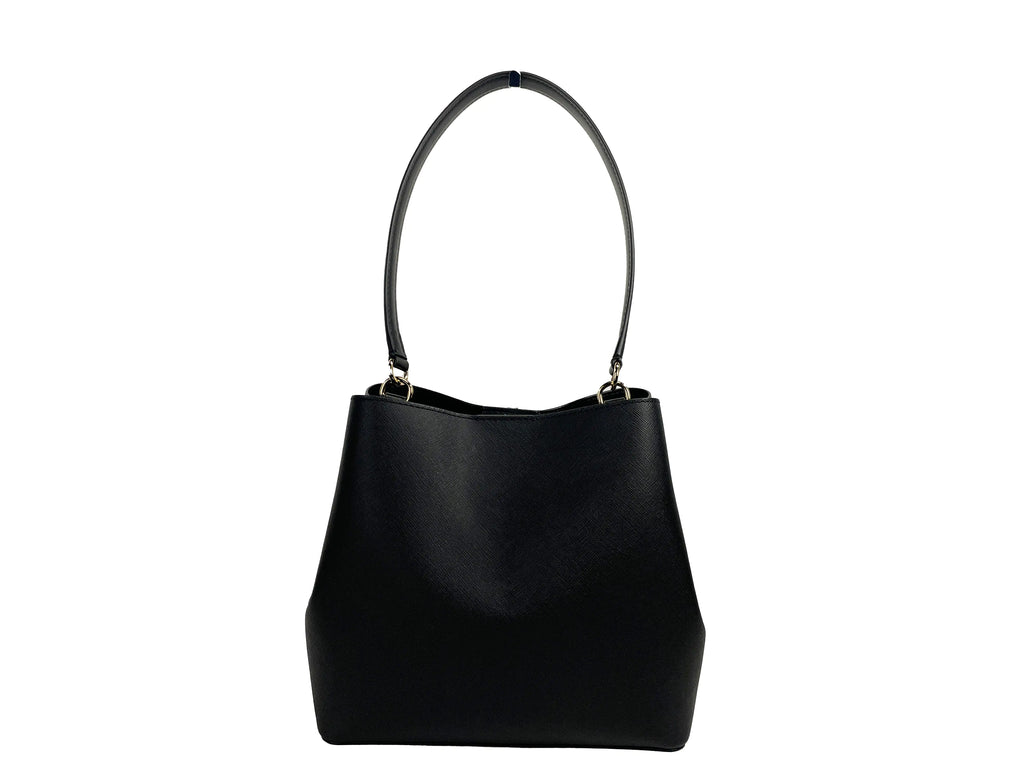 Michael Kors Medium Pratt Bucket Shoulder Bag Purse - Velora Luxury Fashion