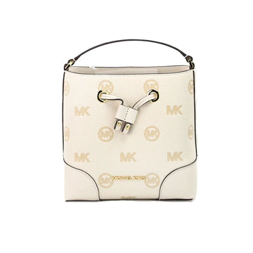 Michael Kors Mercer Embossed Bucket Crossbody Bag - Velora Luxury Fashion