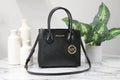 Michael Kors Mercer Medium Black Convertible Messenger Crossbody Bag - Velora Luxury Fashion