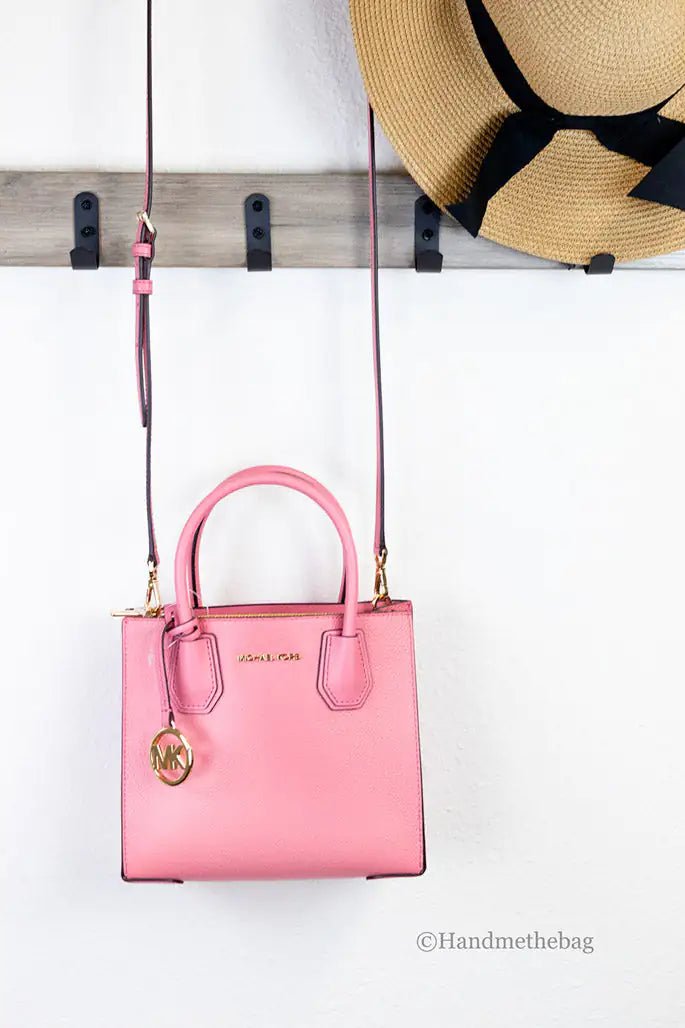 Michael Kors Mercer Pebbled Crossbody Bag - Velora Luxury Fashion