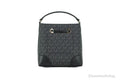 Michael Kors Mercer Small Black Signature Bucket Crossbody Bag - Velora Luxury Fashion