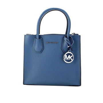 Michael Kors Mercer Teal Leather Messenger Crossbody Bag - Velora Luxury Fashion