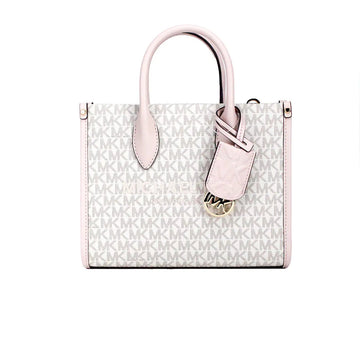 Michael Kors Mirella Small Powder Blush Shopper Tote - Velora Luxury Fashion