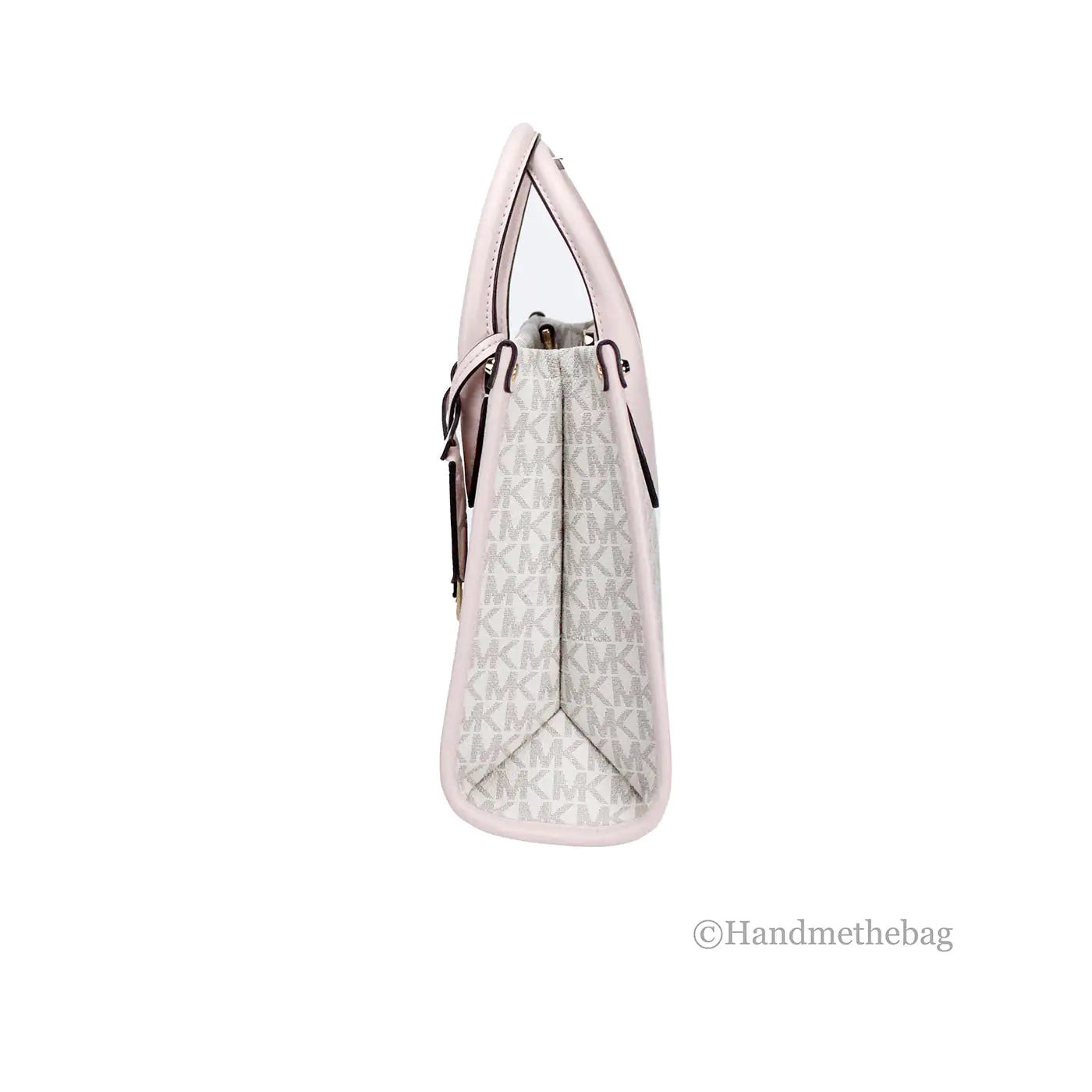 Michael Kors Mirella Small Powder Blush Shopper Tote - Velora Luxury Fashion