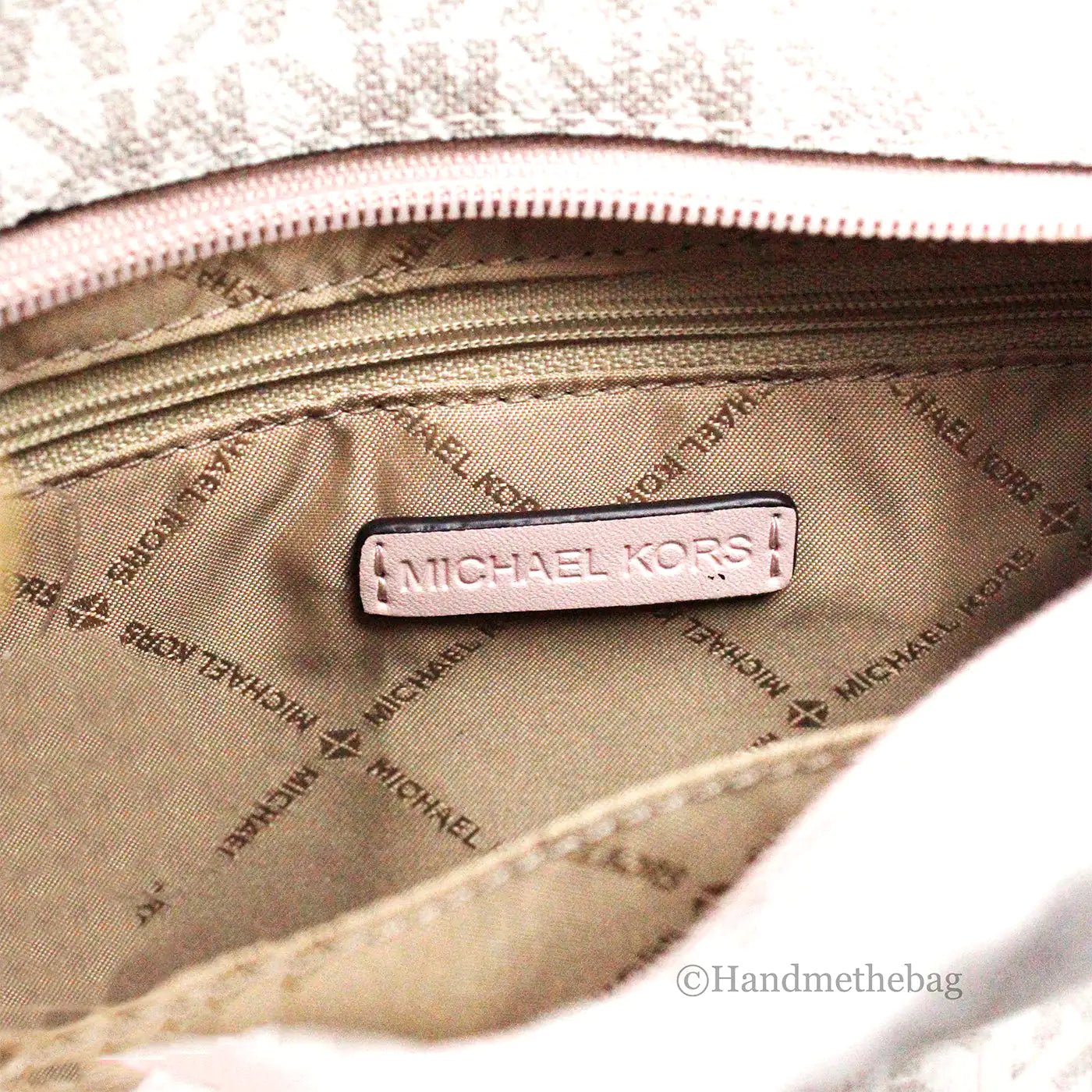 Michael Kors Mirella Small Powder Blush Shopper Tote - Velora Luxury Fashion