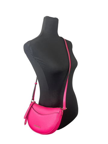Michael Kors Pink Pebble Dover Crossbody - Velora Luxury Fashion