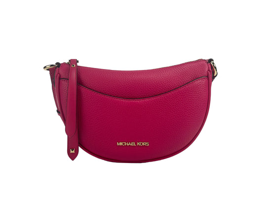 Michael Kors Pink Pebble Dover Crossbody - Velora Luxury Fashion