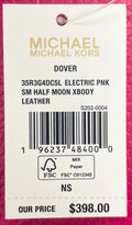 Michael Kors Pink Pebble Dover Crossbody - Velora Luxury Fashion