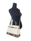 Michael Kors Reed Pebbled Leather Satchel - Velora Luxury Fashion