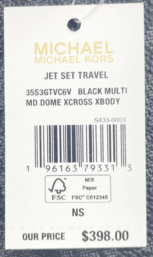 Michael Kors Signature PVC X Dome Crossbody Bag - Velora Luxury Fashion